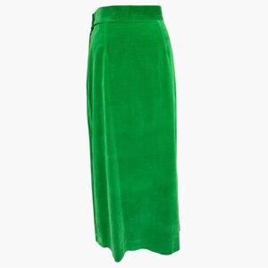 Vintage Green Maxi Skirt